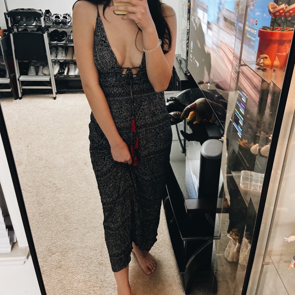 Angie Maxi Printed Dress